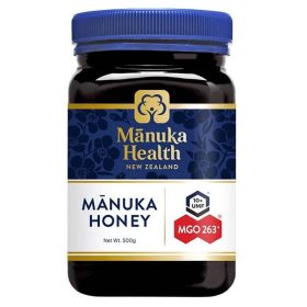 Mật Ong Manuka Health UMF 10+ / MGO 263+ (500g) – Siêu Thực Phẩm Tự Nhiên Từ New Zealand