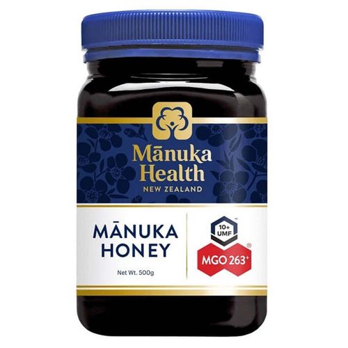 Mật Ong Manuka Health UMF 10+ / MGO 263+ (500g) – Siêu Thực Phẩm Tự Nhiên Từ New Zealand