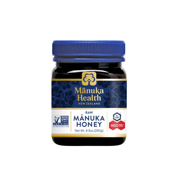 Mật Ong Manuka Health MGO 115+ 250g Rẻ Nhất Thị Trường - Chính Hãng New Zealand, Kháng Khuẩn Tự Nhiên, Bảo Vệ Sức Khỏe