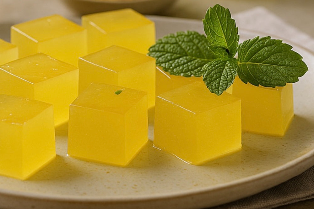 Khối Thạch Manuka & Chanh – Đồ Tráng Miệng Ngon Lành, Dinh Dưỡng Đầy Sức