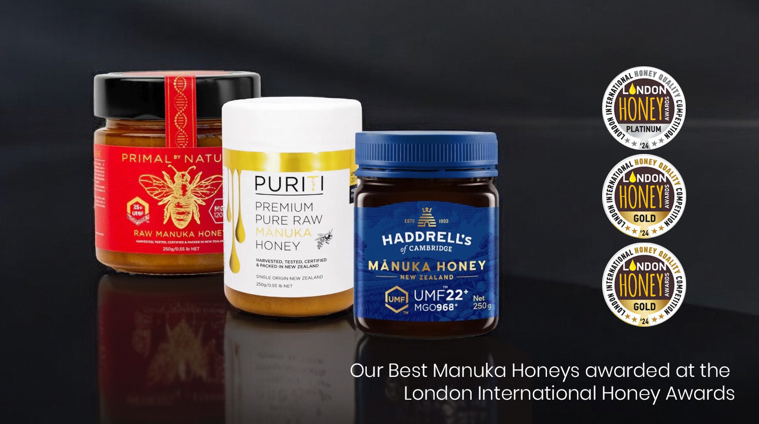 Mật Ong Manuka Hàng Đầu tại Giải Thưởng Mật Ong Quốc Tế London